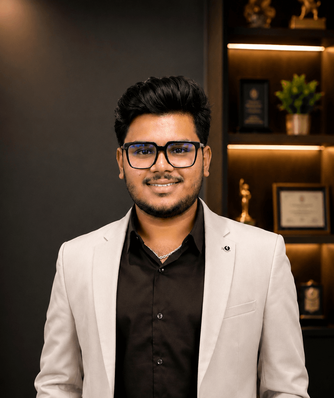 Jainam Bothra, founder of BOTHRA'S SNACK'S Makhana