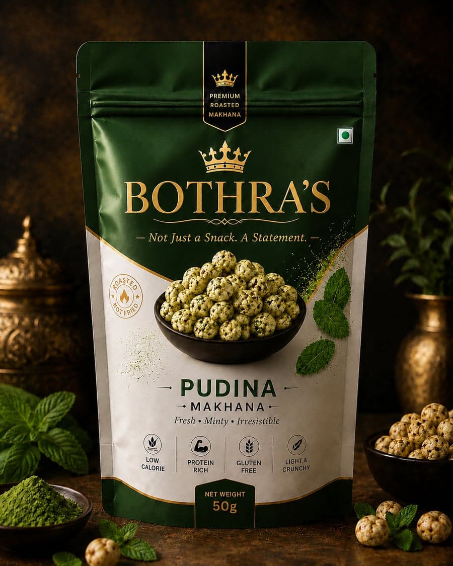 Pudina Makhana